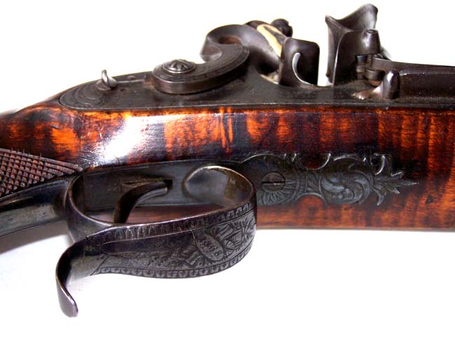An Exceptionally fine pair of English Flintlock Duelling Pistols by William Smith of London circa 1806-1816. — image 4